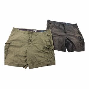 Sonoma Men's Cargo Shorts in Olive and Charcoal